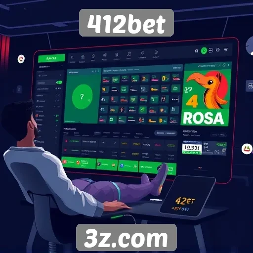 Experiência do usuário no design da 412bet