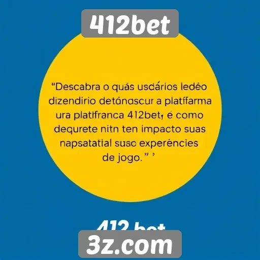 Depoimentos de usuários sobre a plataforma 412bet